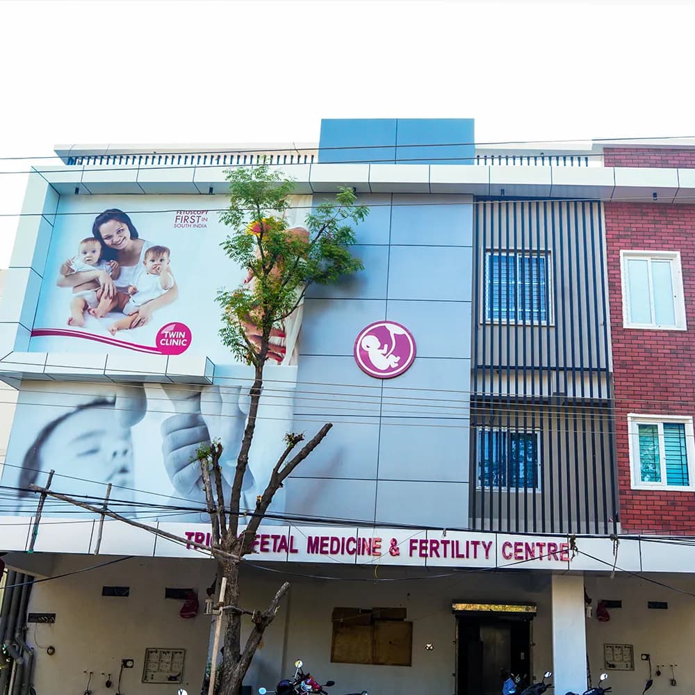 The centre building on Annamalai Nagar Main Road