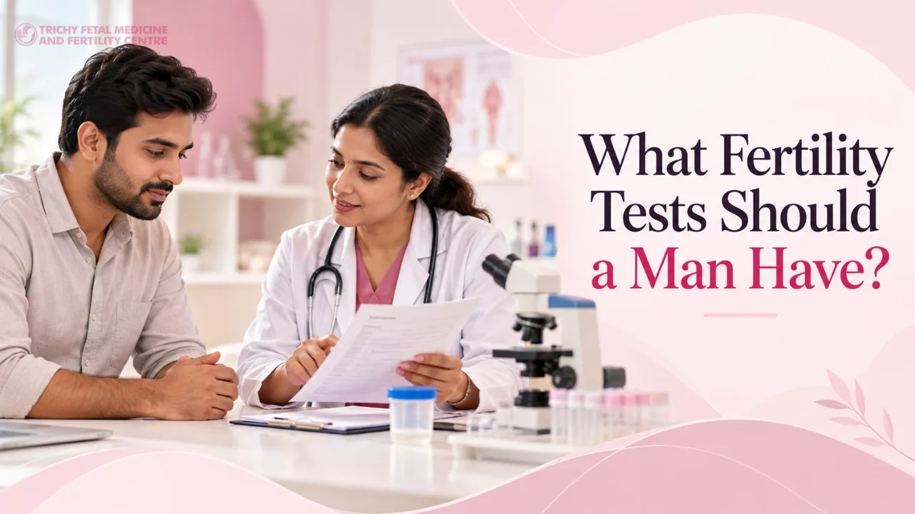 Man talking with a doctor in a private consultation room